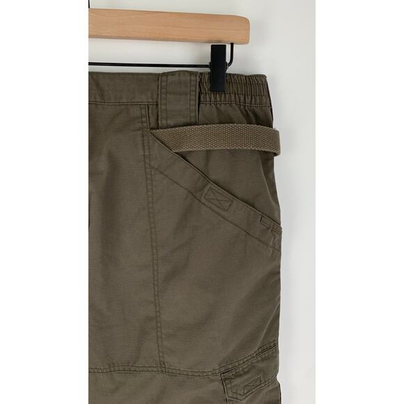 5.11 Tactical Series Men's Cargo Pants Elastic Waist Tundra Green Size 36/36 - Picture 5 of 8